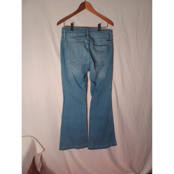 KANCAN ARLO HIGH RISE CURVY FLARE JEANS - Picture 3 of 9